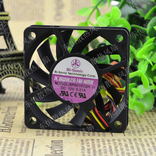 百瑞BI-SONIC BP601012H 12V 0.21A 6CM 6010 电源 机箱 散热风扇
