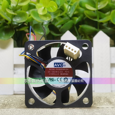 原装AVC 5CM 5020 DS05020R12H 12V 0.25A CPU 机箱 电源散热风扇