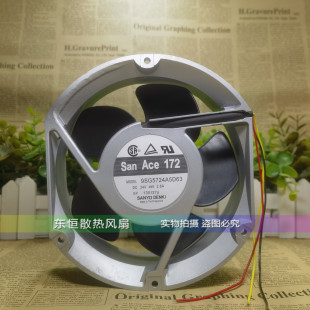 A563 P5H03 H501 9GV 三洋散热风扇 P5H61 H502 24V 9SG5724A5D63