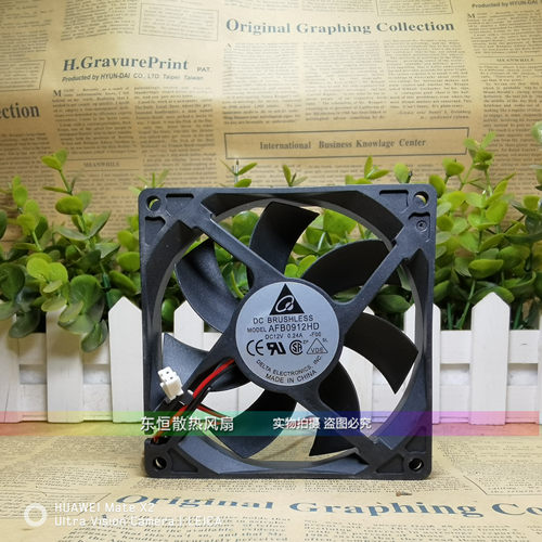 全新台达 9020 9CM AFB0912HD 12V 0.24A 电脑机箱服务器散热风扇