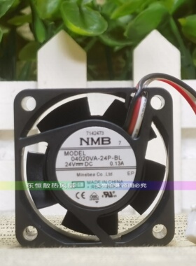 NMB 04020VA-24P-BL 24V 0.13A安川驱动7系变频器风扇06025SA-24Q