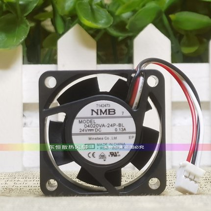 NMB 04020VA-24P-BL 24V 0.13A安川驱动7系变频器风扇06025SA-24Q