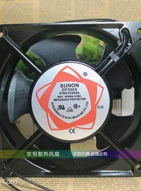 建准DP300A P/N 3123XSL XBL 12038 12CM 380V 散热风扇 轴流风机