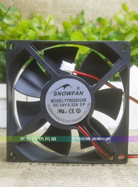 SNOWFAN YY7025/8010/8015/8025H/M/L24S/B 变频器散热风扇 24V