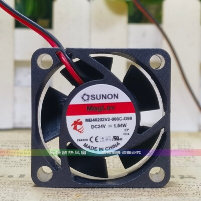 原装建准SUNON MB40202V2-000C-G99 24V 1.54W 4020 4cm 散热风扇