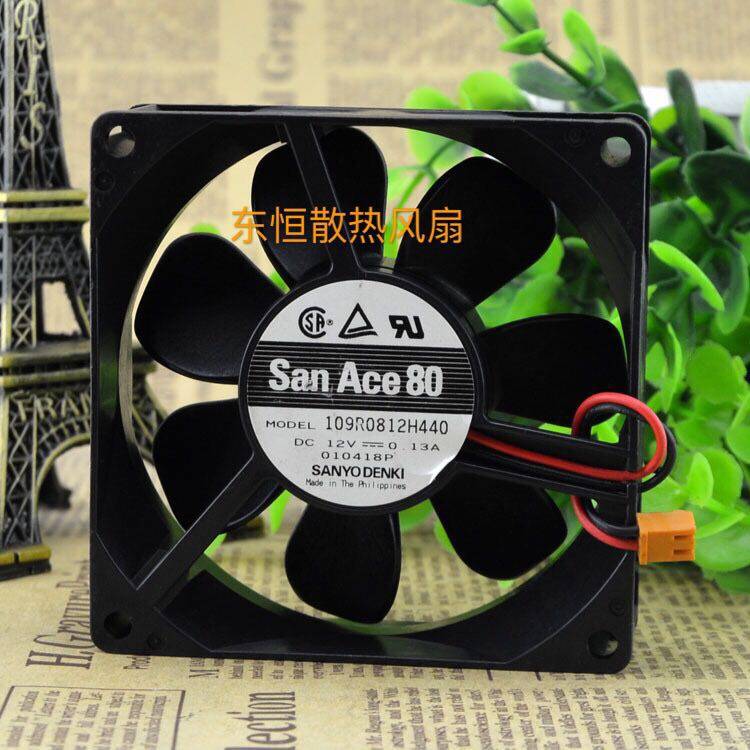三洋 109R0812H440 8cm 8025 12V 0.13A 服务器 变频器 散热风扇
