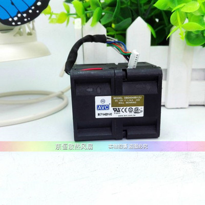 原装台湾AVC DB04048B12U 4048 12V 1.14A 服务器 暴力 散热风扇