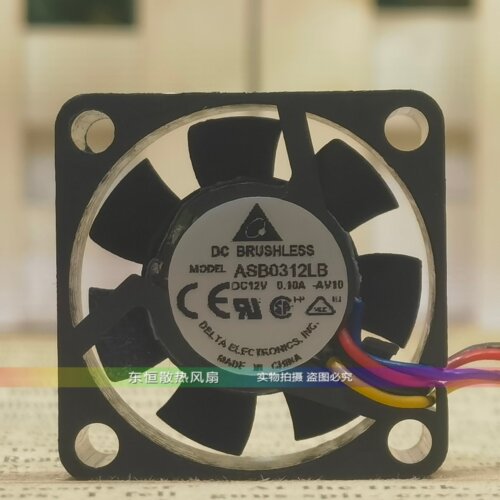 台达/Delta ASB0312LB 12V 0.10A 3015 3CM 硬盘盒 显卡散热风扇