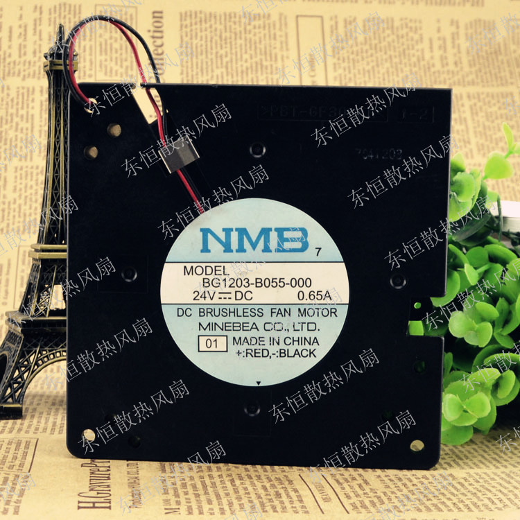 NMB 12032 24V 0.65A 12CM 涡轮变频器风扇鼓风机BG1203-B055-000