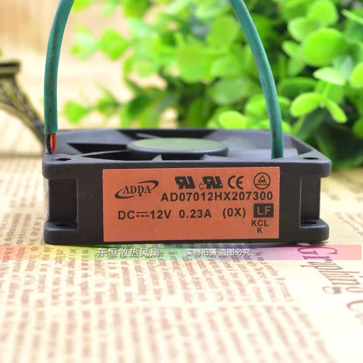 宏基D101E投影机ADDA AD07012HX207300 7020 12V 0.23A 7CM 风扇