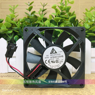 原装台达 AFB0812SHB 8015 12V 0.40A 8CM 机箱 大风量 散热风扇