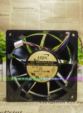 原装ADDA 12038 12CM 12V 1.50A AD1212MB-F9BGP 金属框 散热风扇