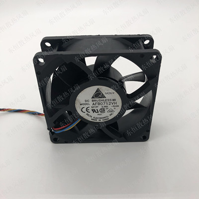 原装台达 AFB0712VH 7025 7cm 12V 0.56A CPU 机箱服务器散热风扇
