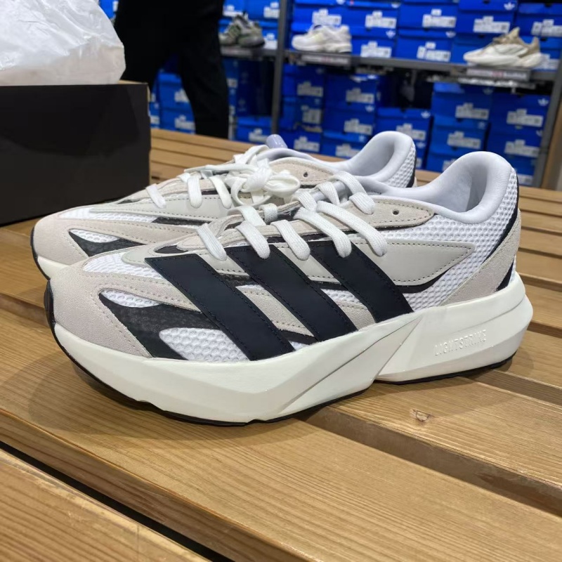 正品adidas阿迪达斯2025秋新款男鞋LIGHTBLAZE运动跑步鞋JH6944