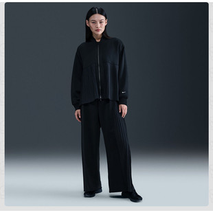 Nike耐克女2026新款宽松舒适时尚百褶运动休闲长裤IM7460-010