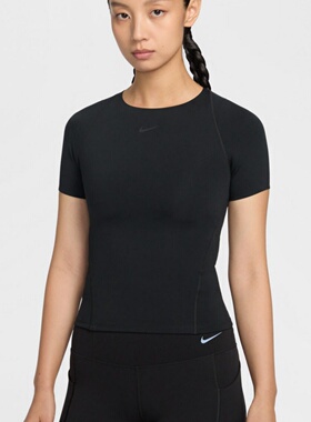 NIKE耐克女子宽松透气运动训练速干休闲舒适短袖T恤 IO1272-010