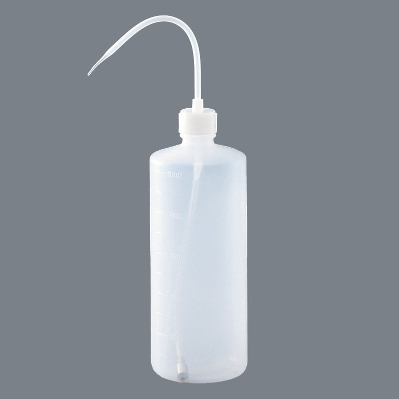 进口ASONE塑料洗瓶 大口可颠倒使用清洗瓶小口可颠倒PE塑料洗净瓶