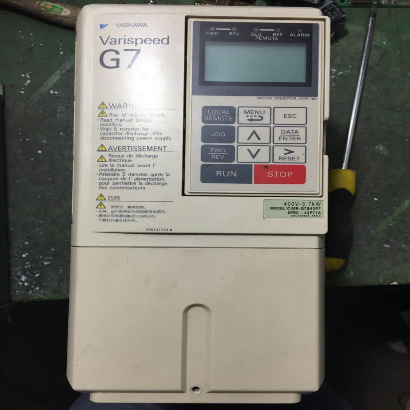 37KW-55KW-11KW安川G7系列变频器CIMR-G7B43P7主板驱动板询价