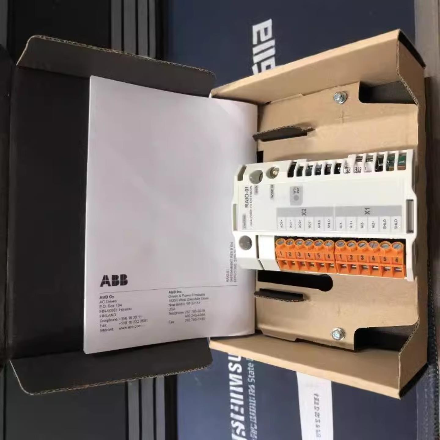 ABB模拟IO扩展板全新原装正品RAIO-01询价