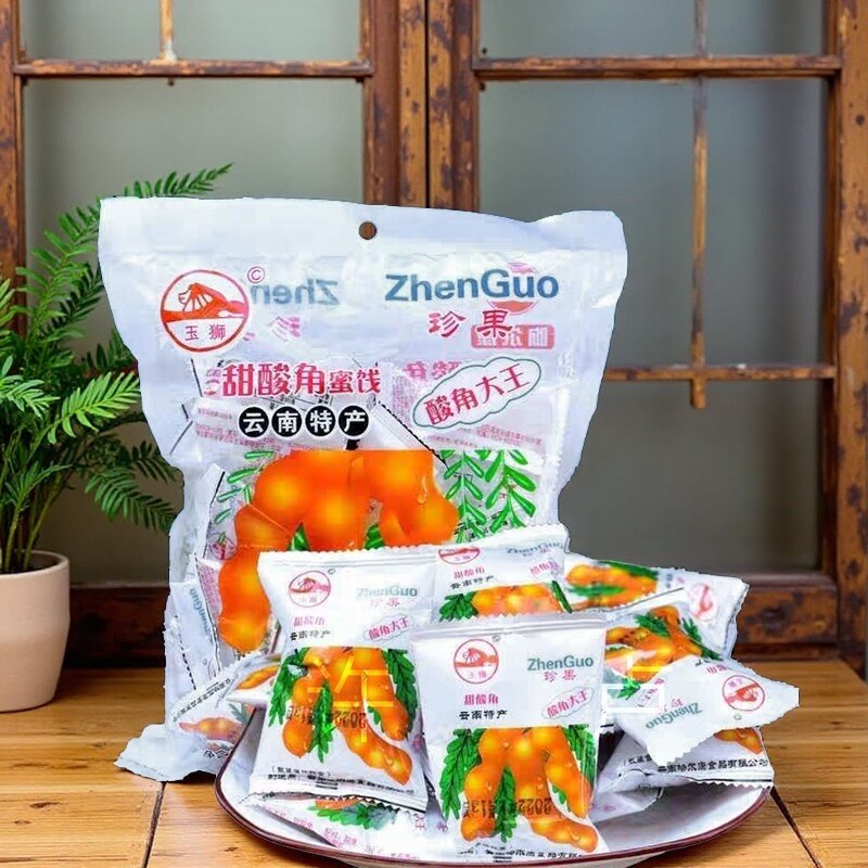 2袋500g玉狮吻尔康甜酸角蜜饯酸角大王云南特产酸甜开胃孕妇零食