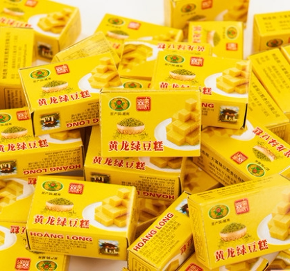 正宗越南1000g黄龙绿豆糕原味抹茶香芋味传统手工糕点儿童老人