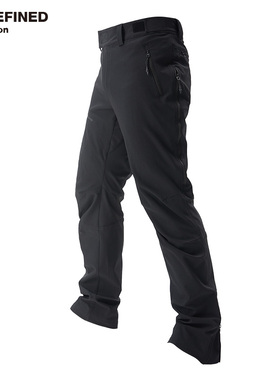 UNDEFINED Max系列户外徒步登山攀岩多拉链防风保暖弹力软壳长裤