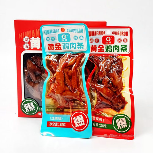 格外鲜黄金鸡肉条香辣味烧烤味