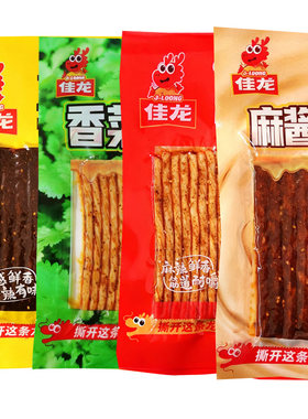 佳龙辣条4个品种网红辣条