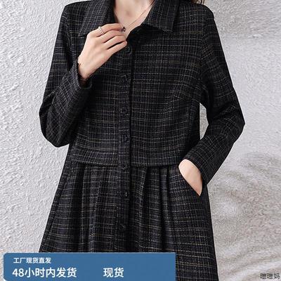 大码衬衣女款2025新款爆款秋冬流行穿搭衬衫外套高端时尚洋气上衣