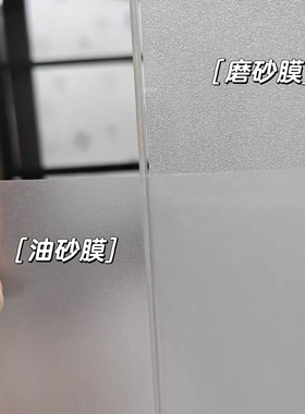 磨砂玻璃防窥贴膜轻奢透光