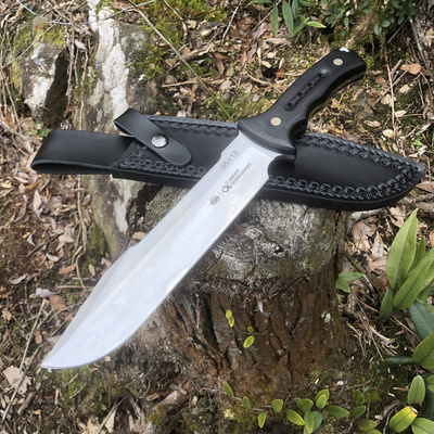 外贸短刀手工折叠锻钢刀户外小刀钓鱼开路直刀水果刀具多功能柴刀