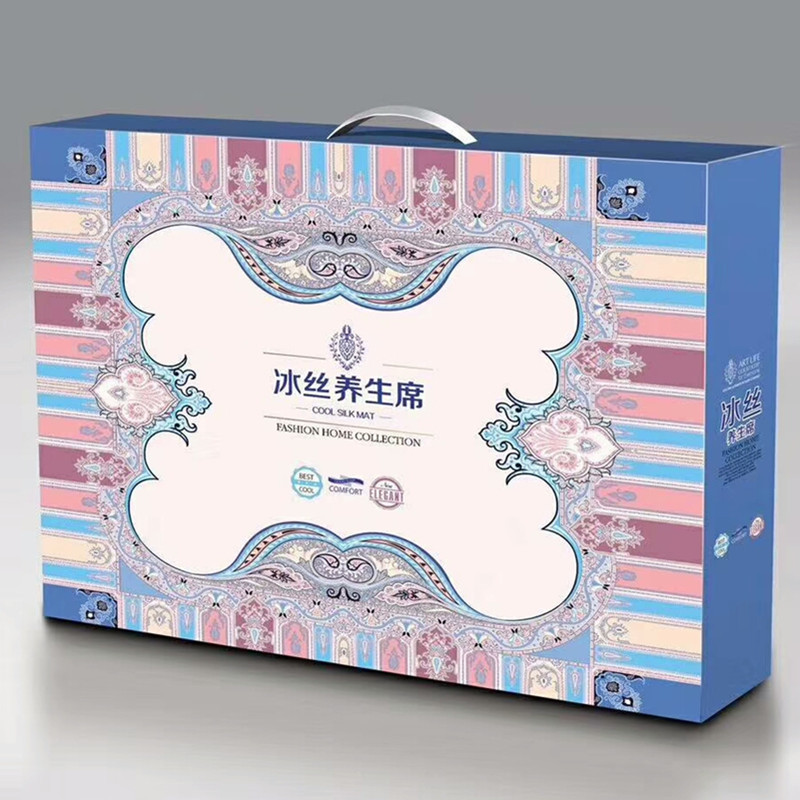 冰丝席凉席三件套空调席单双人