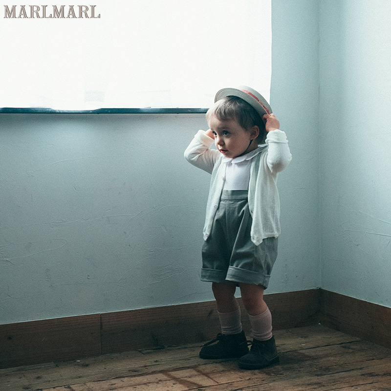 MARLMARL儿童毛衣宝宝开衫女童男童针织外套秋冬cardiganasa01