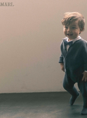 MARLMARL女童毛衣儿童宝宝针织衫男童秋冬季开衫毛衣cardigan03