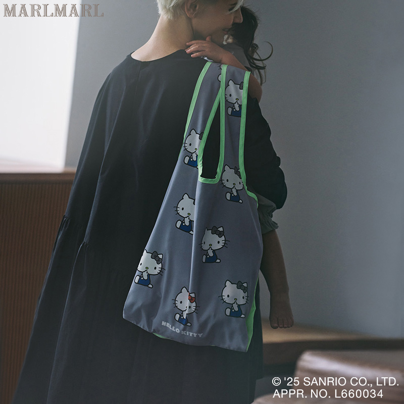 MARLMARL三丽鸥系列HELLOKITTY包包轻量可折叠环保袋REUSABLE BAG