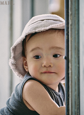 MARLMARL宝宝帽子男宝女宝新款婴儿帽防护遮阳帽brim infant