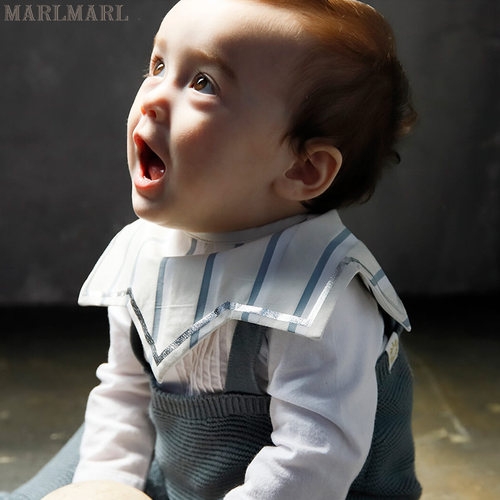 MARLMARL口水巾圆形360度围兜