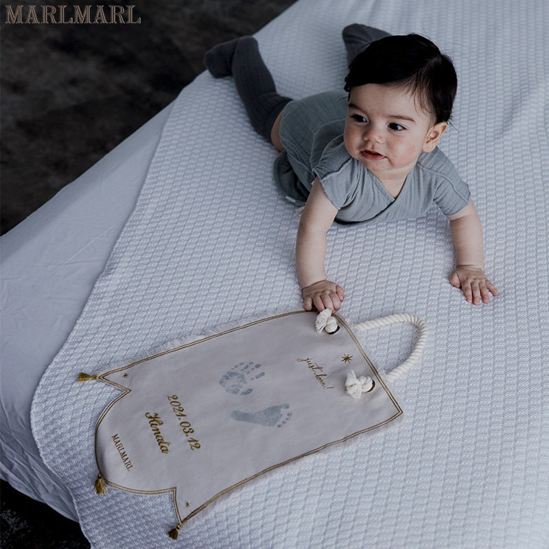 MARLMARL新生满月宝宝婴儿礼盒连体爬服tous les jours box系列