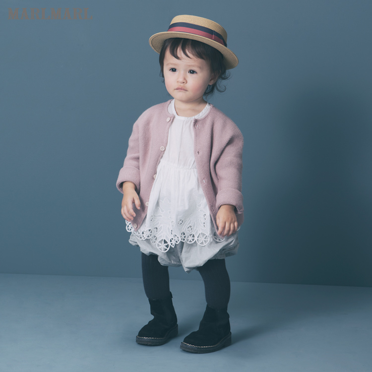 MARLMARL女童毛衣儿童宝宝针织衫男童春季开衫毛衣cardigan04