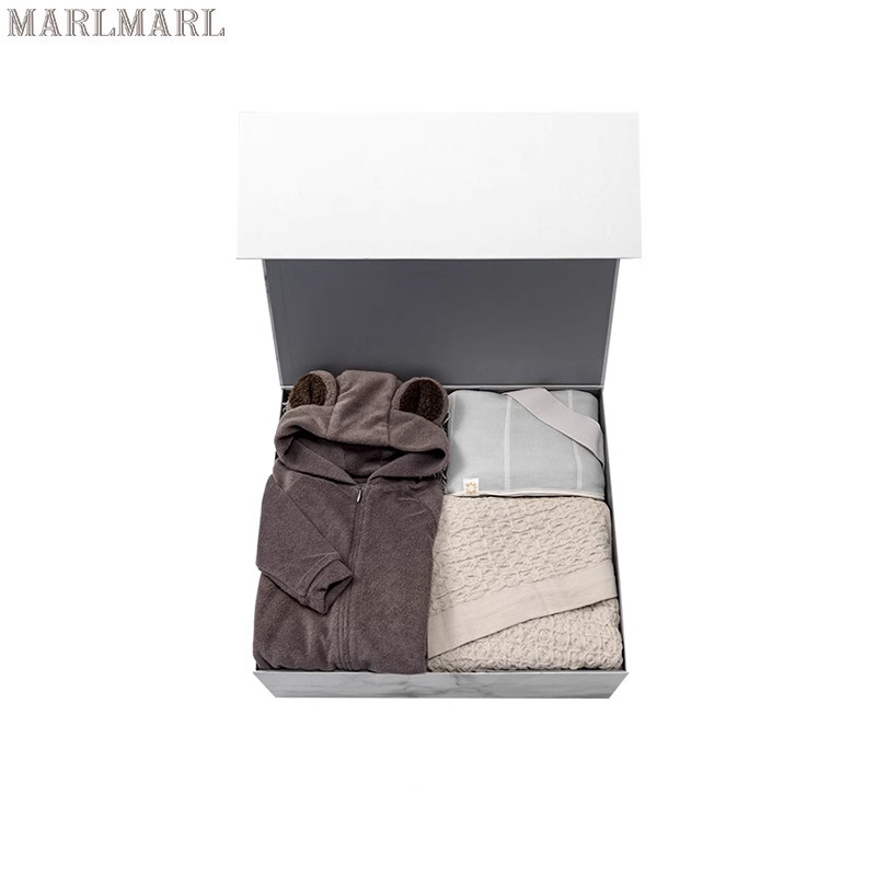 MARLMARL宝宝出生礼盒婴儿家居服浴巾毛毯礼盒新生满月礼生日礼物