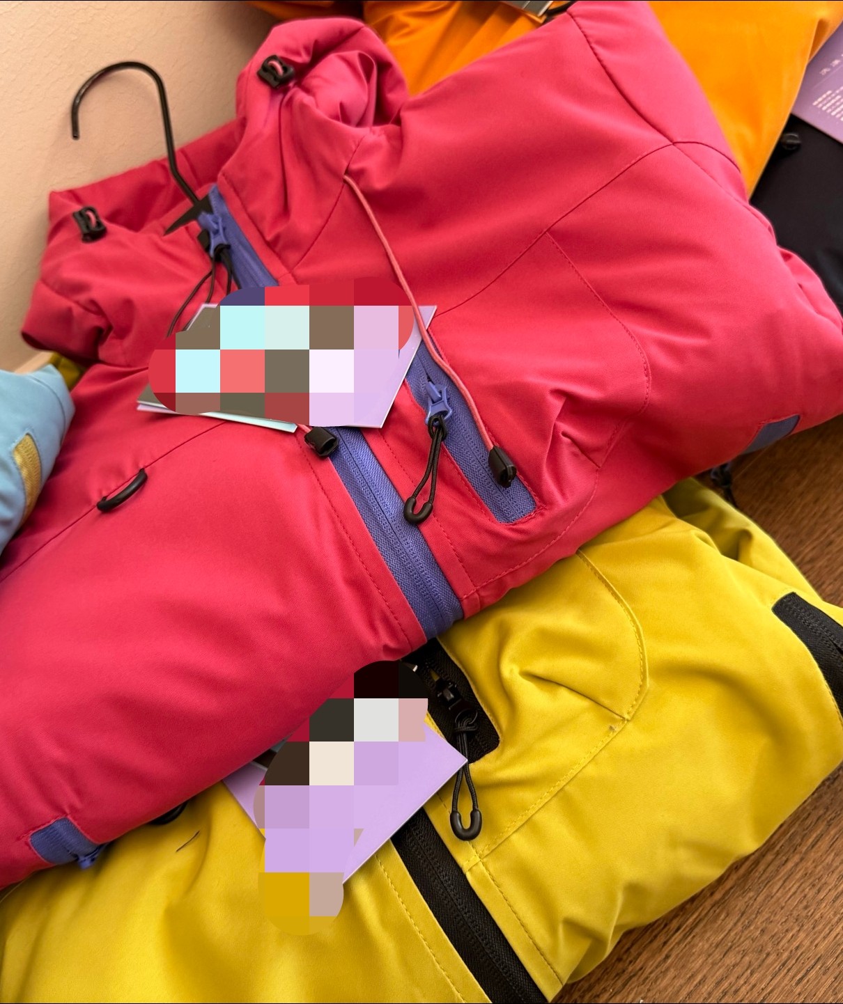 包邮冬季棉服男孩女童加厚夹棉冲锋衣外套5岁至14岁防风防雨棉袄