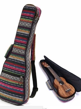 Portable Guitar Gig Bag Ukulele Case Box Ukelele Backpack