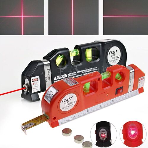 Multipurpose Laser Level Cross Projects Horizontal Vertical