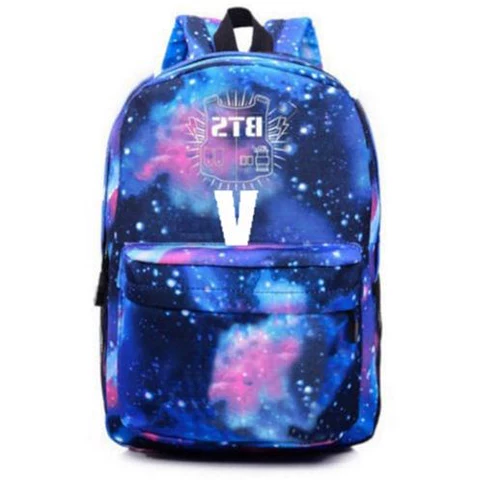 BTS Backpack Корейская школа звезда Kpop School Bangtan Boys