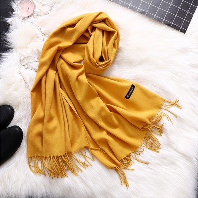 2019 new spring winter scarves for women cashmere head scarf