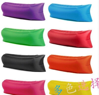 Outdoor portable lazy couch inflatable sofa bed air pocket