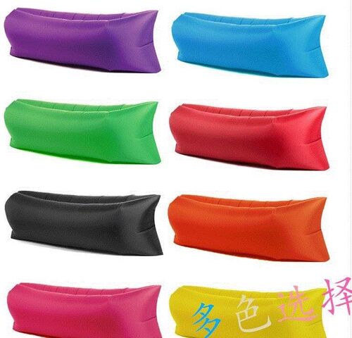 Outdoor portable lazy couch inflatable sofa bed air pocket