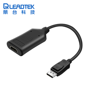 原装 DVI miniDP转HDMI 转接头线 VGA 丽台 支持多屏拼接 主动式