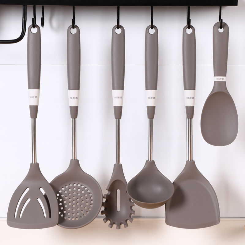 硅厨匠北欧不伤锅加长厨具套装