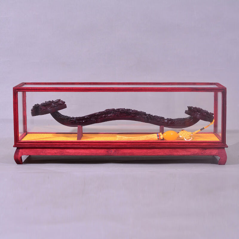 仙佳艺花鸟如意吉祥如意客厅家居饰品摆件实木紫檀小叶木雕装饰